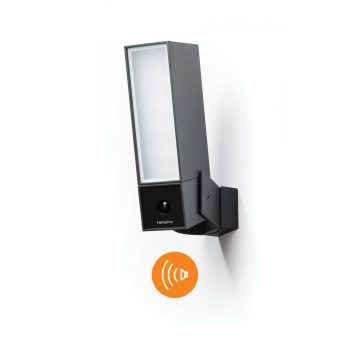   Legrand Netatmo NOC-S-PRO Netatmo okos kamera; falra szerelhető; kültéri kialakítás, Full HD képminőség, beépített szirénával; távvezérelhető, automatikusan bekapcsolódó LED fényszórókkal; 8 db infra LED az éjszakai üzemmód; fekete, közvetlen Wi-fi
