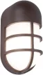 Lutec 6383001445 BULLO, kültéri, fali lámpa 15W, IP54 védettséggel, melegfehér ( 3000K ), 700 lm, 5 év garanciával, LED panel, rusztikus barna / opál színben ( LUTEC 6383001445 )