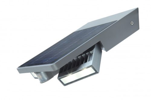 Lutec 6901201000 TILLY, kültéri, napelemes mozgásérzékelős lámpa 4W, IP44 védettséggel, nappali fény (semleges fehér) ( 4000K ), 420 lm 2 év garanciával, LED panel, 0 / átlátszó színben ( LUTEC 6901201000 )