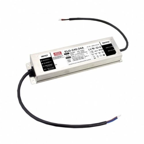 Mean Well ELG-240-24A-3Y LED tápegység 1 fázisú, 200W, 24V DC kimenettel, 10A, 100…305 V AC, 50/60 Hz ( ELG-240-24A-3Y )