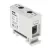 Morek MAA1050A10 OTL 50 Fővezetéki sorkapocs, 1xAl/Cu 1,5-50mm2, 1000V, szürke