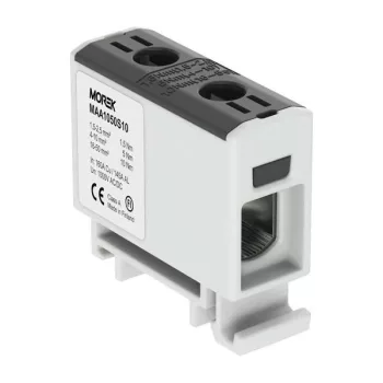   Morek MAA1050S10 OTL 50 Fővezetéki sorkapocs, 1xAl/Cu 1,5-50mm2, 1000V, fekete