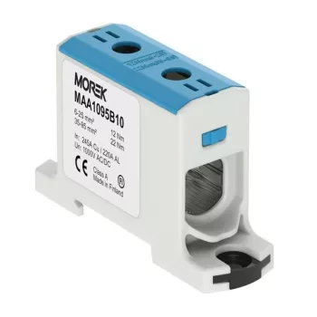   Morek MAA1095B10 OTL 95 Fővezetéki sorkapocs, 1xAl/Cu 6-95 mm2, 1000V, kék