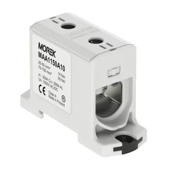   Morek MAA1150A10 OTL 150 Fővezetéki sorkapocs, 1xAl/Cu 25-150, 1000V, szürke