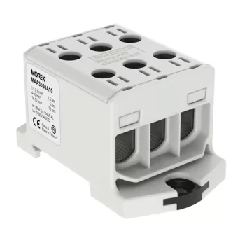   Morek MAA3050A10 OTL 50-3 Fővezetéki sorkapocs, 3xAl/Cu 1,5-50mm2, 1000V, szürke