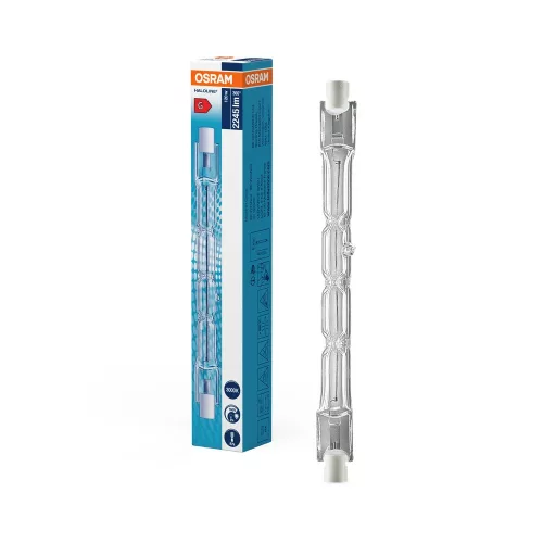 OSRAM LED ceruza izzó, átlátszó üveg búra, R7s foglalat, 120W, 3000K, 2245lm, 118mm
