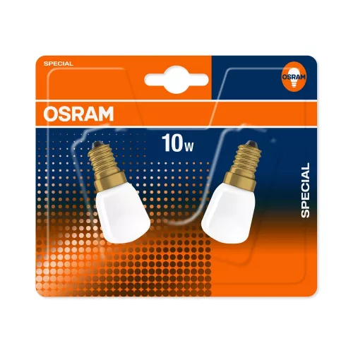 OSRAM OVEN T dimmelhető LED sütőizzó cső forma, matt búra, E14, 10W, 30lm, 2700K meleg fehér 2db