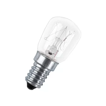 OSRAM OVEN sütőizzó, átlátszó üveg búra, E14 foglalat, 25W, 2700K, 140lm, meleg fehér
