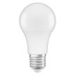 OSRAM Base LED izzó, körte forma, matt plasztik búra, E27 foglalat, 8,5W, 2700K, 806lm, 3 db csomag