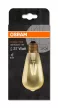 OSRAM LED edison izzó, körte forma, E27 foglalat, 4W, 2500K, 420lm, meleg fehér, energiatakarékos