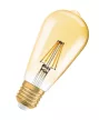 OSRAM LED edison izzó, körte forma, E27 foglalat, 4W, 2500K, 420lm, meleg fehér, energiatakarékos