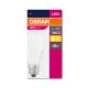 OSRAM Value LED körte, matt búra, 10W 1055lm 2700K E27, átlagos élettartam: 10000 óra, fényszín: meleg fehér LED VALUE CL A 75 FR 10W 2700K E27 ( 4052899971028 )