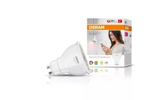 OSRAM SMART+ LED spot, okos Zigbee, szabályozható, 55W, 2000-6500K, IP20, GU10 foglalat