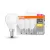 OSRAM Base LED kisgömb izzó, matt plasztik búra, E14 foglalat, 5W, 2700K, 470lm, meleg fehér