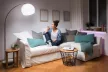 OSRAM SMART+ LED izzó, okos Bluetooth, szabályozható, 5,5W, 2700K, IP20, 64mm átmérő