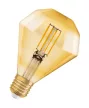 OSRAM Vintage LED gyémánt izzó, átlátszó, E27 foglalat, 4,5W, 2500K, 470lm, meleg fehér