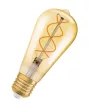 OSRAM LED edison izzó, körte forma, E27 foglalat, 5W, 2000K, 250lm, meleg fehér, energiatakarékos