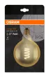 OSRAM LED globe izzó, E27 foglalat, 5W, 2000K, 250lm, meleg fehér, energiatakarékos
