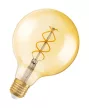 OSRAM LED globe izzó, E27 foglalat, 5W, 2000K, 250lm, meleg fehér, energiatakarékos