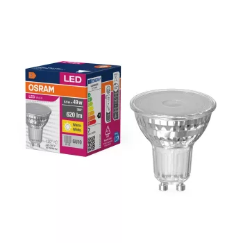 OSRAM Value LED spot, GU10 foglalat, 6,9W, 3000K, 620lm, meleg fehér, energiatakarékos