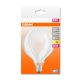 OSRAM Superstar dimmelhető LED globe, matt üveg búra, 12W 1521lm 2700K E27, átlagos élettartam: 15000 óra, fényszín: meleg fehér LED ST CL GLOBE DIM 100 GL FR 12W 2700K E27 ( 4058075112131 )