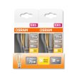 OSRAM Star LED izzó, körte forma, átlátszó üveg búra, E27 foglalat, 7,5W, 2700K, 1055lm, meleg fehér