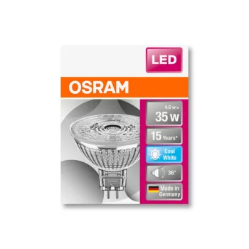 OSRAM Star LED spot, GU5.3 foglalat, 4,6W, 2700K, 350lm, meleg fehér, energiatakarékos