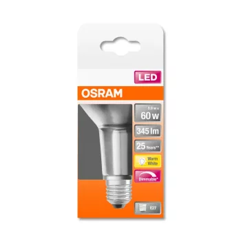 OSRAM Superstar LED spot, fényerő szabályozható, E27 foglalat, 5,9W, 2700K, 345lm