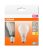 OSRAM Star LED izzó, körte forma, matt üveg búra, E27 foglalat, 7W, 2700K, 806lm, meleg fehér