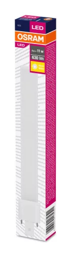 OSRAM Dulux S kompakt fénycső, G23 foglalat, 6W, 3000K, 630lm, meleg fehér, energiatakarékos