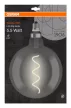 OSRAM LED globe izzó, E27 foglalat, 5W, 1800K, 110lm, meleg fehér, energiatakarékos