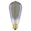 OSRAM LED edison izzó, körte forma, E27 foglalat, 5W, 1800K, 140lm, meleg fehér, energiatakarékos