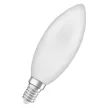 OSRAM Star LED gyertya izzó, matt búra, E14 foglalat, 8W, 2700K, 806lm, meleg fehér