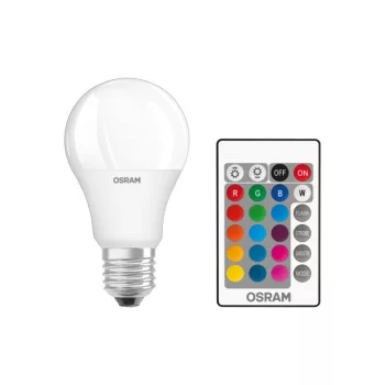 OSRAM Star+ LED izzó, körte forma, matt búra, E27 foglalat, 9W, 2700K, 806lm, meleg fehér
