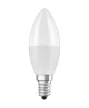 OSRAM Star+ LED gyertya izzó, matt búra, E14 foglalat, 5,5W, 2700K, 470lm, meleg fehér
