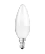 OSRAM Superstar LED gyertya izzó, matt búra, E14 foglalat, 4,9W, 2700K, 470lm, meleg fehér