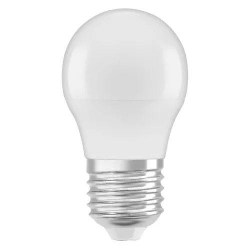 OSRAM Star LED kisgömb izzó, matt búra, E27 foglalat, 5W, 2700K, 470lm, meleg fehér