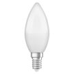 OSRAM Star LED gyertya, matt búra, 5W 470lm 4000K E14, átlagos élettartam: 15000 óra, fényszín: hideg fehér LED ST CL B 40 FR 5W 4000K E14 ( 4058075431058 )
