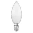 OSRAM Star LED gyertya izzó, matt búra, E14 foglalat, 5W, 2700K, 470lm, meleg fehér