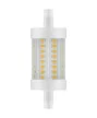 OSRAM Superstar LED ceruza izzó, R7s foglalat, 8,5W, 2700K, 1055lm, meleg fehér, 78mm