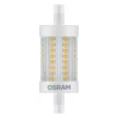 OSRAM Superstar LED ceruza izzó, R7s foglalat, 8,5W, 2700K, 1055lm, meleg fehér, 78mm