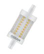 OSRAM Star LED ceruza izzó, R7s foglalat, 7W, 2700K, 806lm, meleg fehér, energiatakarékos