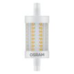 OSRAM Star LED ceruza izzó, R7s foglalat, 7W, 2700K, 806lm, meleg fehér, energiatakarékos