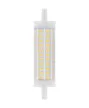 OSRAM Star LED ceruza izzó, átlátszó üveg búra, R7s foglalat, 17,5W, 2700K, 2452lm, meleg fehér