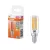 OSRAM T26 LED hűtőizzó, átlátszó üveg búra, E14 foglalat, 4W, 470lm, 2700K meleg fehér fényforrás