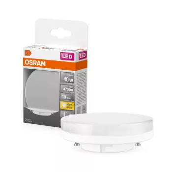 OSRAM Star LED izzó, lapos forma, GX53 foglalat, 4,9W, 2700K, 470lm, meleg fehér