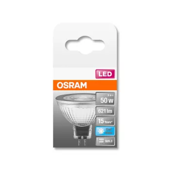 OSRAM Star LED spot, GU5.3 foglalat, 7,2W, 4000K, 621lm, hideg fehér, energiatakarékos