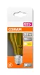 OSRAM Star LED dekor izzó, körte forma, átlátszó búra, E27 foglalat, 2,5W, 235lm