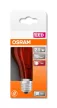 OSRAM Star LED dekor izzó, körte forma, átlátszó búra, átlátszó búra, E27 foglalat, 2,5W