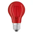OSRAM Star LED dekor izzó, körte forma, átlátszó búra, átlátszó búra, E27 foglalat, 2,5W